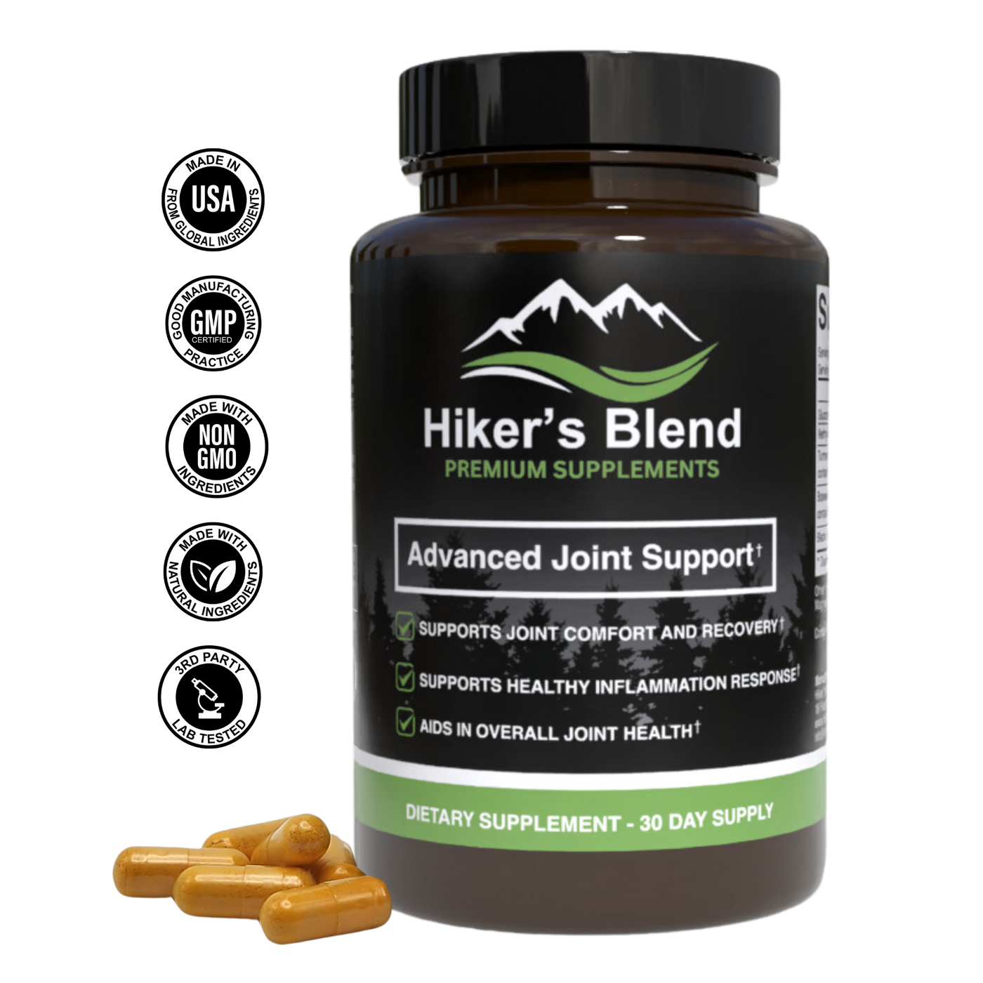 Hiker’s Blend Adventure Pack – Advanced Joint Support + Advanced Hydration